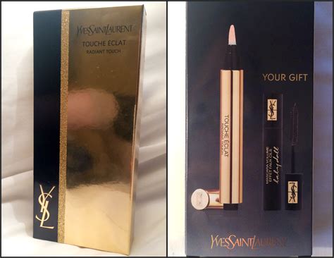 yves saint laurent touche eclat radiance gift set|ysl touche eclat colour chart.